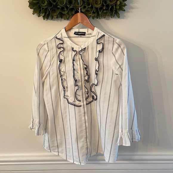 Karl Lagerfeld Tops - Karl Lagerfeld Blouse